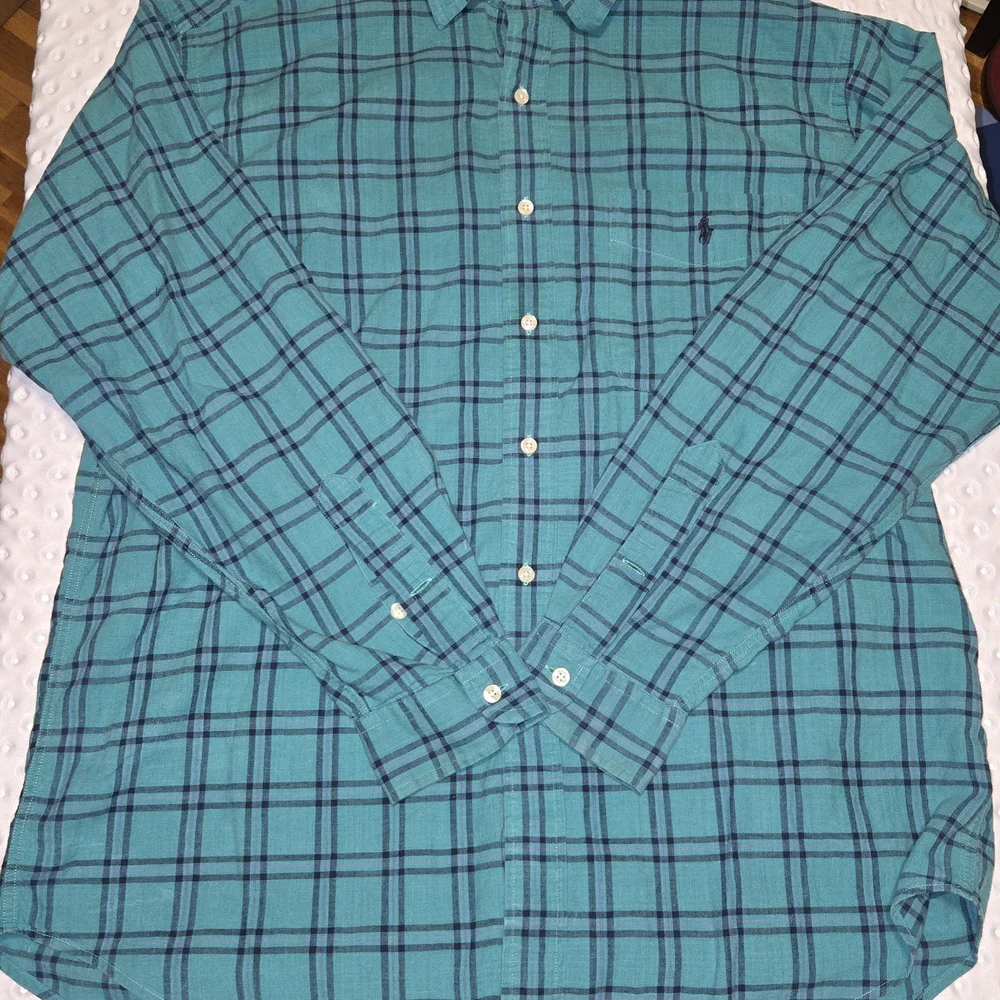 Polo Ralph Lauren‎ Teal Plaid Shirt